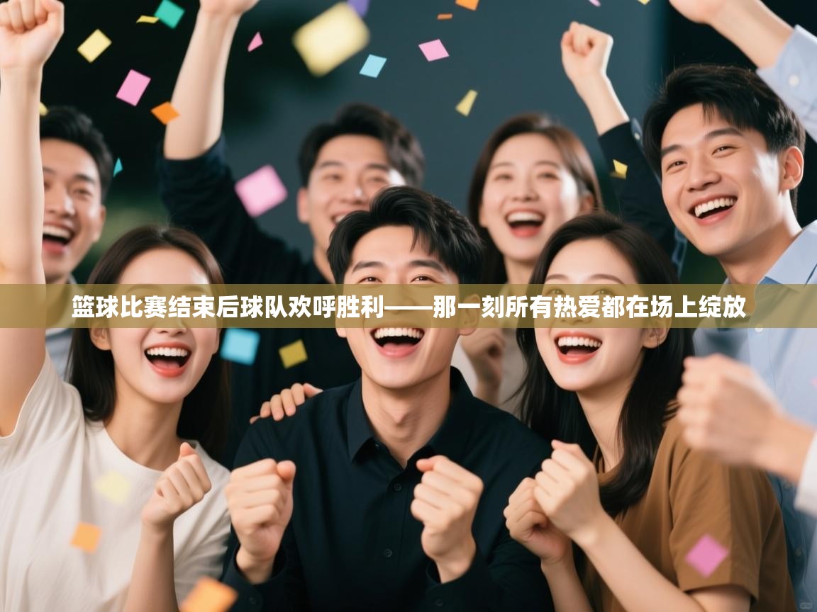 篮球比赛结束后球队欢呼胜利——那一刻所有热爱都在场上绽放 第2张